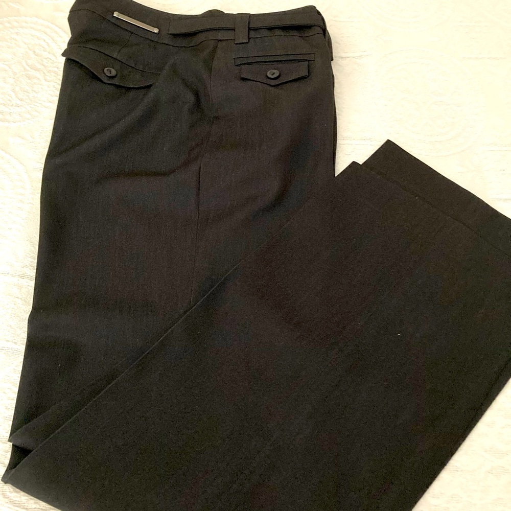 Black dress pants by Larry Levine